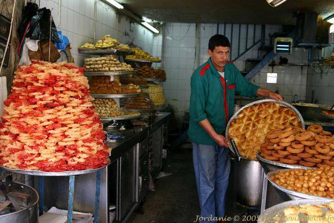 Montañas de Jordania de pasteles, Amman - Jordania