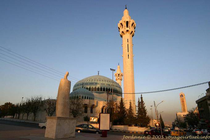 Mezquita Rey Abdullah, el arte islámico contemporáneo, Amman - Jordania