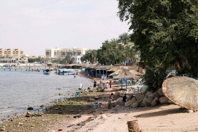 Playa en el centro de la ciudad, Aqaba - Jordania