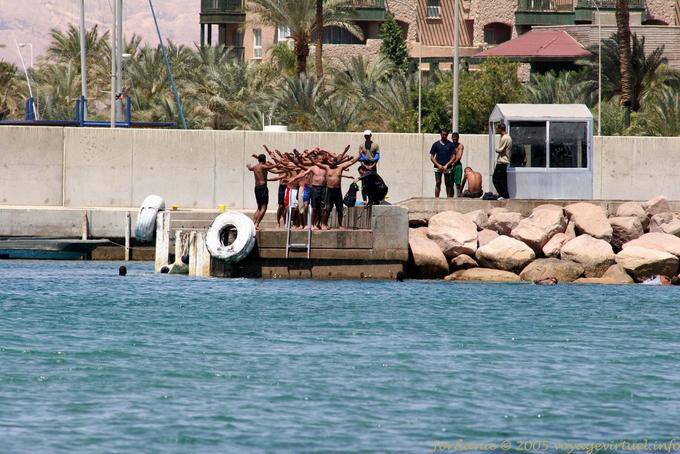 Capacitación en el puerto de Aqaba - Jordania