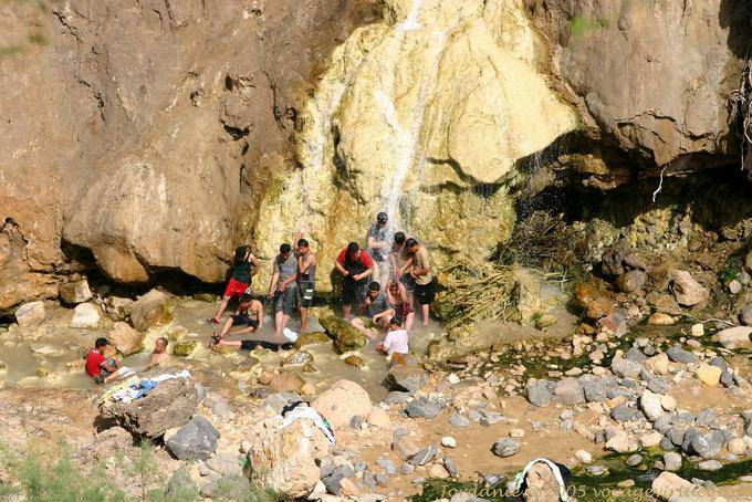 De aguas termales naturales, Hammamat Principal - Jordania
