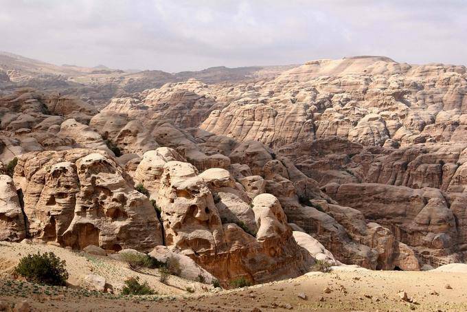 Paisaje lunar, Petra Alrededor - Jordania