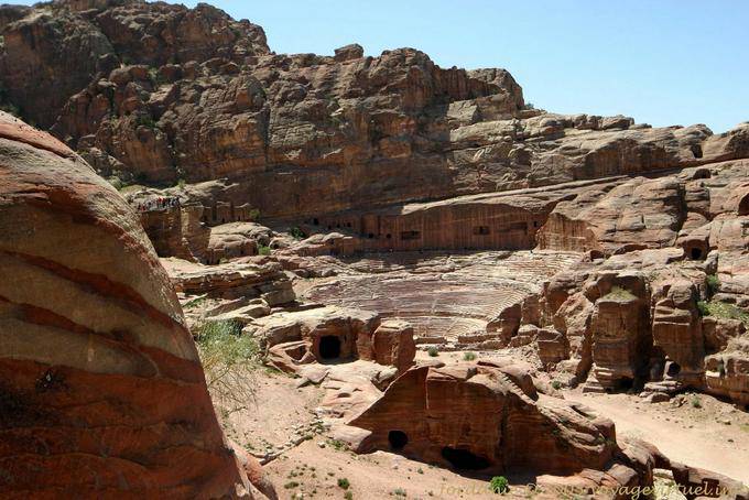 Teatro de Zibb Attuf, Petra - Jordania