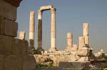 Restos del templo de Hércules, Amman, Jordania.