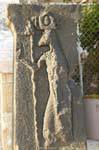Escultura que representa a un dios, Museo Arqueológico, Citadel, Amman, Jordania.
