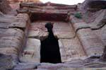 Puerta de los Leones (Templo león con alas) - Petra, Jordania.