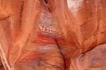 Formas arenisca multicolores Asociados, Petra Khubta, Jordania.