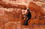 Wadi Rum, climbing - Jordania