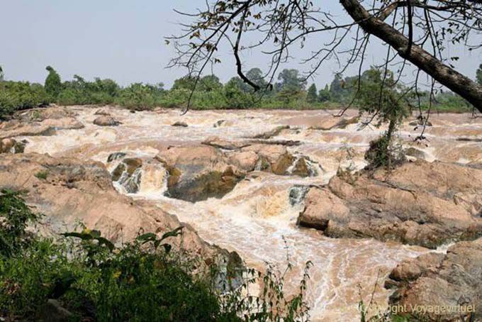 Remolinos Mekong Li Phi Mekong, Laos