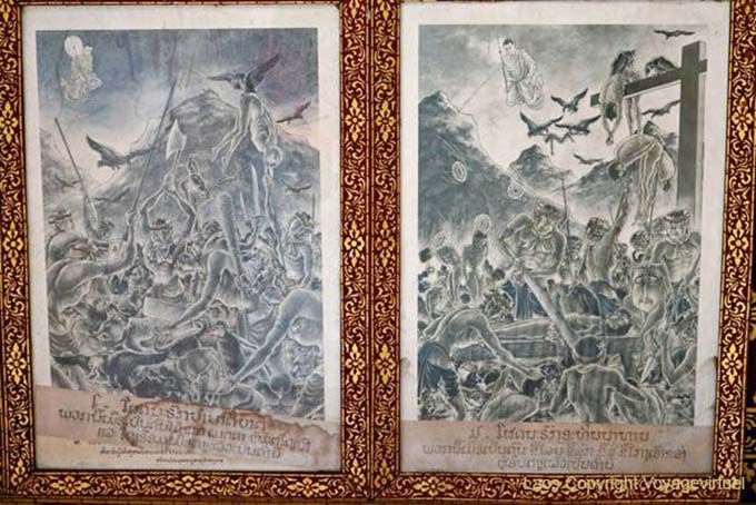 Ver Infierno, Wat Sene Soukharam, Laos