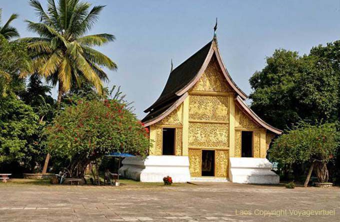 Wat Xieng Thong, Carriage House o en el Real funerario carro Salón, Laos