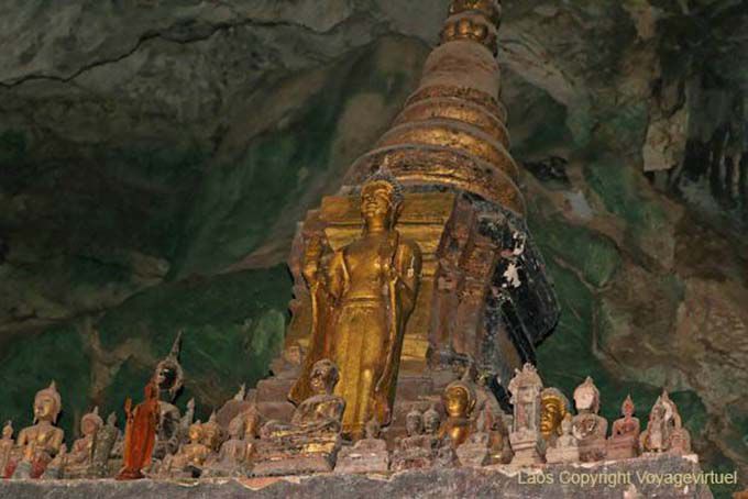 El más bajo de las cavidades, Tham Ting, Pak Ou, Laos