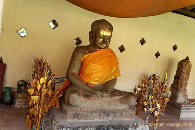 Jayavarman VII del imperio Khmer, Wat That Luang, Vientiane, Laos