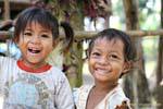Khon Tai, niños Smiles, Laos.