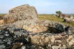 Top frascos de apertura, Llanura de las Jarras Xieng Khouang, Laos.