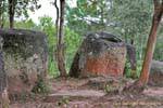 Megalitos funerarios, Llanura de las Jarras Xieng Khouang, Laos.