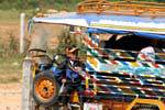Medios de transporte local, Xieng Khouang antigua capital, Laos.