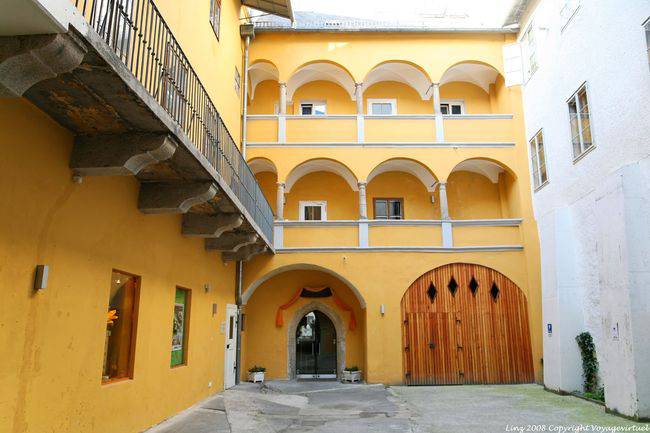 Altstadt, un patio típico, Linz - Austria