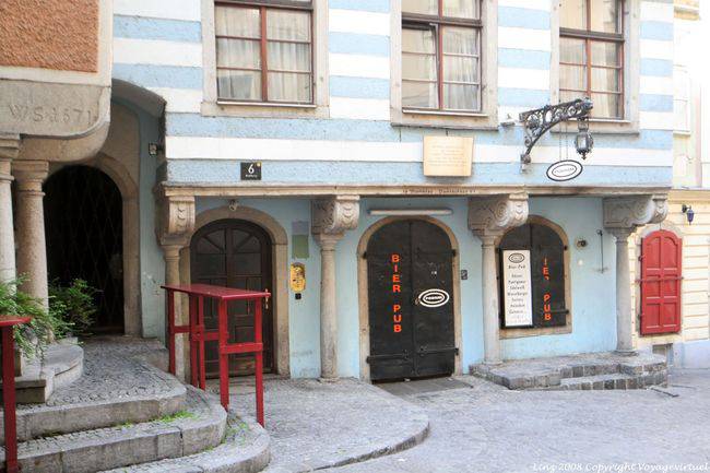 Arquitectura medieval, Altstadt, Hofberg, Linz - Austria