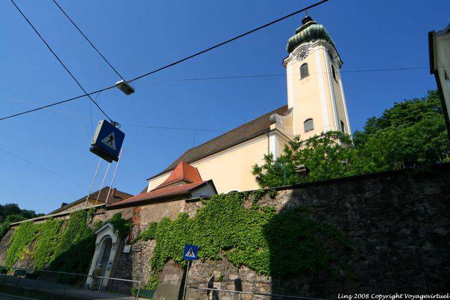 Kapuziner Strasse, Kirche, Linz - Austria