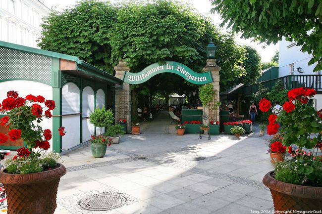 Landstrasse, Klosterhof Biergarten, Linz - Austria