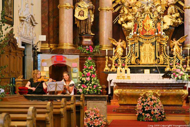 Postlingberg, el músico y el altar, Linz - Austria