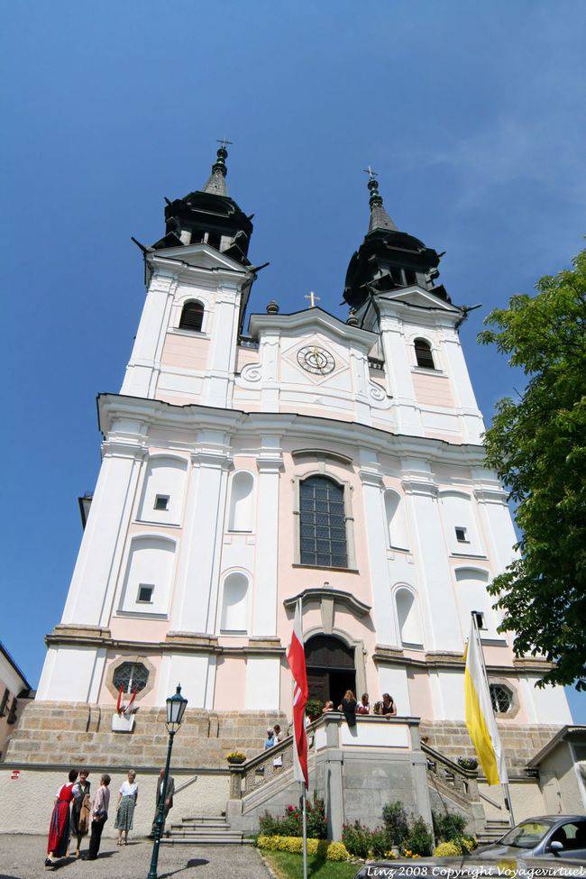 Postlingberg, vista desde la plaza, Linz - Austria