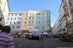 Altstadt, Hofgasse, en la plaza, Linz, Austria.