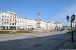Hauptplatz, margen derecha, Linz, Austria.