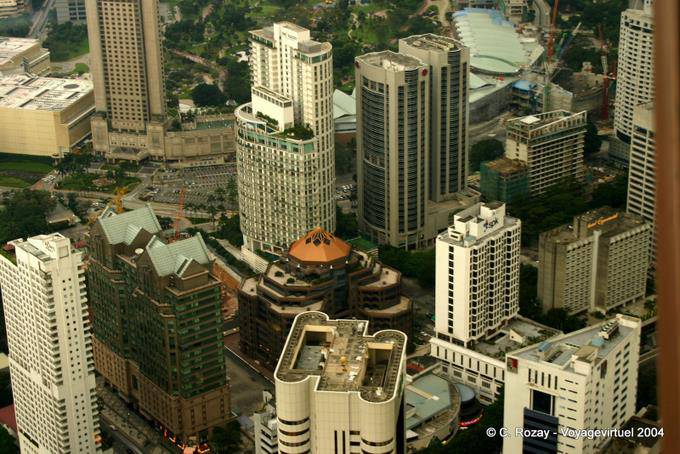 Impresionantes vistas desde Jalan Jalan P. Ramlee y Perak, Kuala Lumpur - Malasia