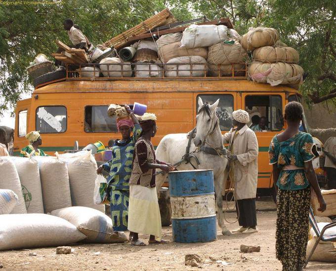 Transport en commun Vers Sokoura Souk Mali