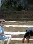 Niños en los pasos, Larache, Marruecos.