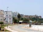 Vista del castillo de la cigüeña, Larache, Marruecos.