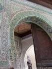 Encaje arquitectónico almorávide y almohade arte, Fez, Marruecos.