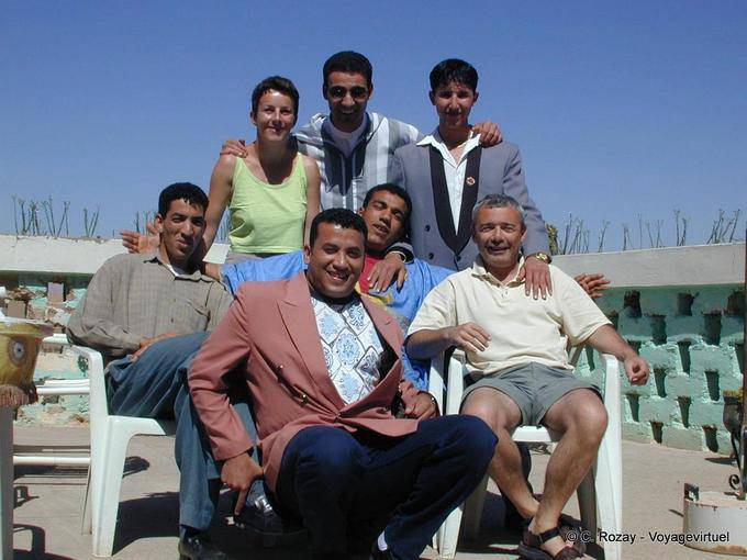 Los Chems del personal del hotel, (mayo de 2000), Boumalne Dades - Marruecos