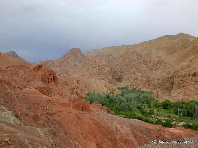 Roche atormentado de las Gargantas del Dades - Marruecos