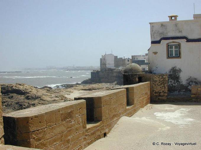 Las murallas de la ciudad, Essaouira - Marruecos
