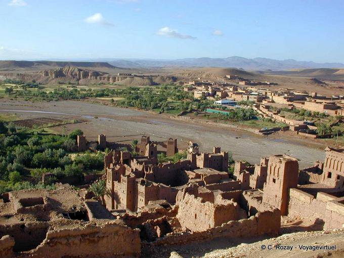 Ait Ben Haddou, vista desde la Kasbah - Marruecos