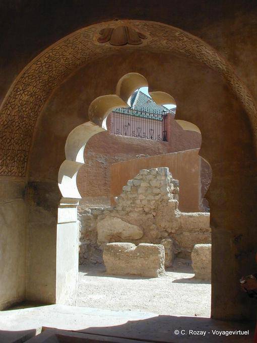 Arquitectura de la Kubba almorávide Ba'Adiyn, Marrakech - Marruecos