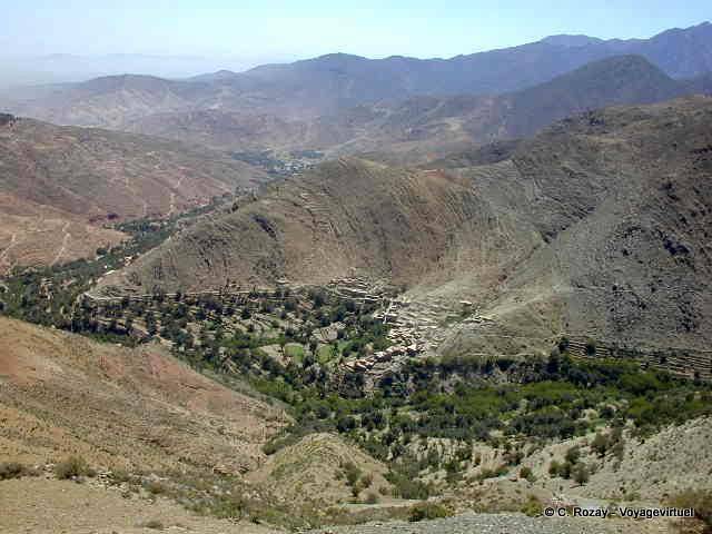 En la región de Tizi-n-Test pase - Marruecos