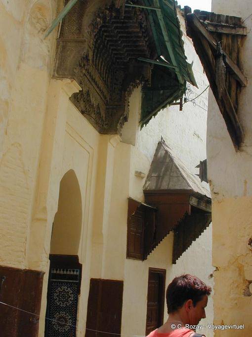 Marquesas tallada en Meknes carril - Marruecos