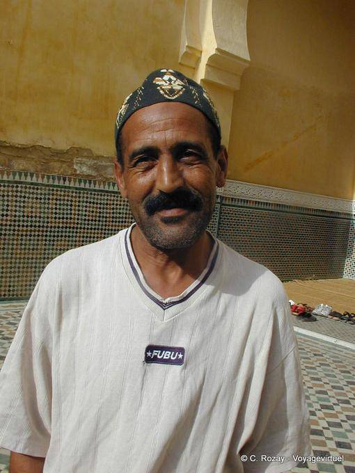 El guardia de la adscripción de Imam, Meknes - Marruecos