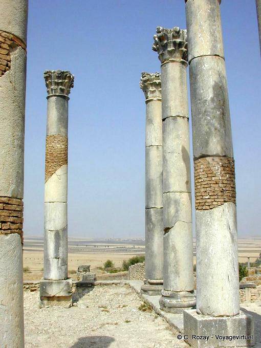 El Capitolio, Volubilis - Marruecos