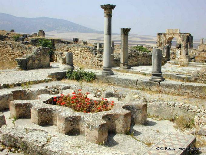 Casa de las Nereidas, Volubilis - Marruecos