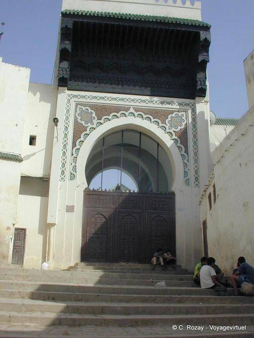 Puerta de la mezquita, Fez - Marruecos