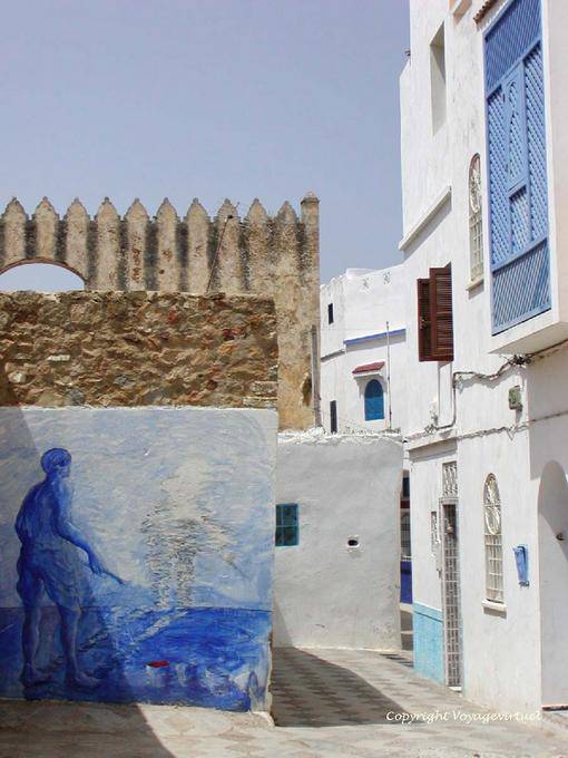 Mural, Asilah - Marruecos