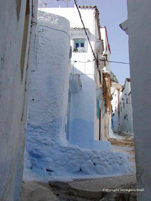 Para el alto barrio Ansar Chefchaouen - Marruecos