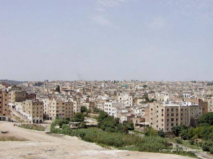 Vista de la ciudad de Fez - Marruecos