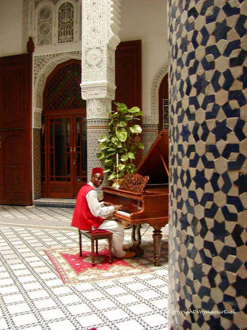 El pianista riad, Fes - Marruecos