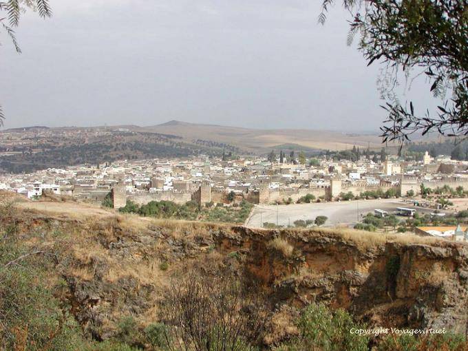 Panorámica ciudad de Moulay Idriss, Fez El Jdid - Marruecos